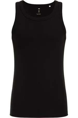 WE Fashion Heren organic cotton singlet