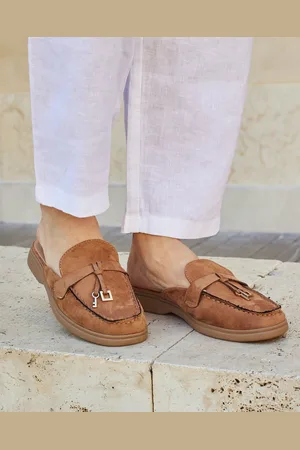 Buonarotti Dames Loafers - Mocassins - - Suedine