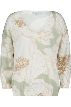 Red Button Trui Fay Sun Flower Srb4224 259 Misty Sage Dames