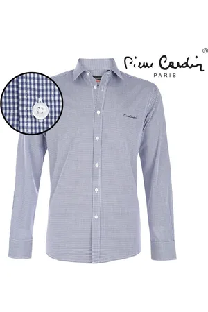 Pierre Cardin Heren Overhemd - Stretch - Gingham