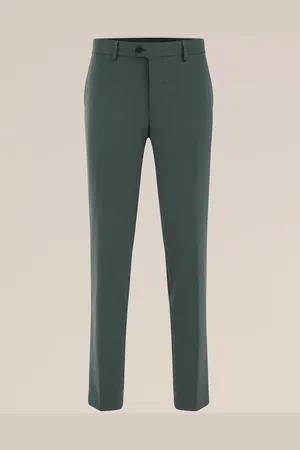 WE Fashion Heren slim fit pantalon
