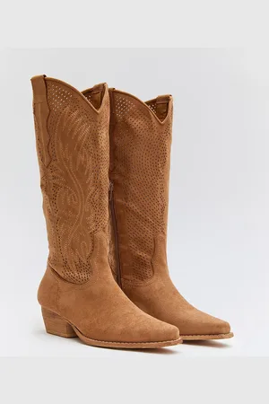 Buonarotti Dames Cowboylaarzen - - Imitatieleer