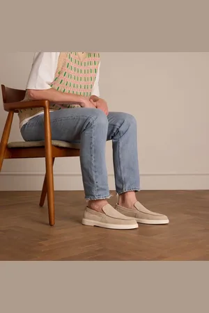 Manfield Heren - suède loafers