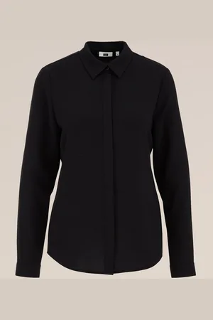 WE Fashion Dames blouse met structuur