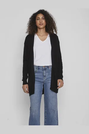 VILA Dames Vest - Zwart