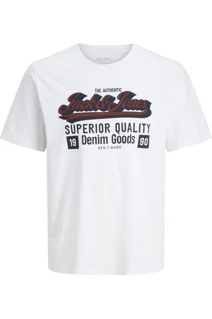 JACK & JONES JACK&JONES - JJELOGO TEE SS O-NECK 2 COL AW25 SN - Heren - T-shirts