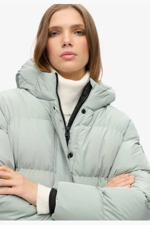 Superdry HOODED 5 BAFFLE SPORTS PUFFER Dames Jas