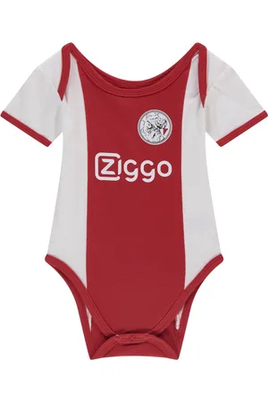 Ajax Baby romper wit rood wit Ziggo