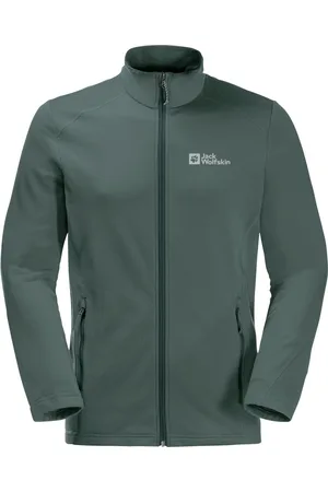 Jack Wolfskin KOLBENBERG FZ M Heren Outdoorvest - jade groen
