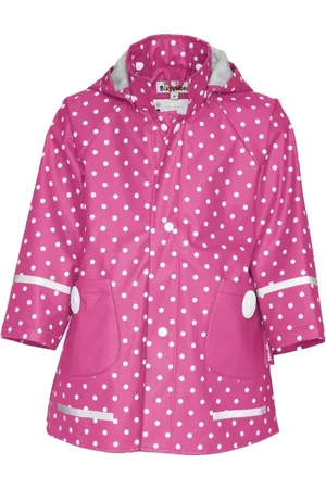 Playshoes Regenjas met witte stippen 98