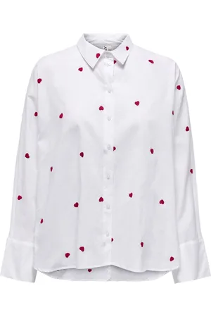 ONLY New Lina Grace LS Emb Blouse Dames