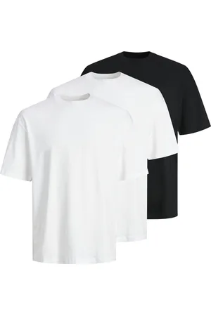 JACK & JONES JACK&JONES - JJHUGO LOOSE TEE SS CREW NECK 3PK MP - Heren - T-shirts