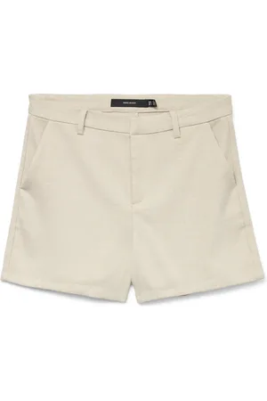 VERO MODA Broek Vmfrida Mr Short Shorts 10329522 Oatmeal/melange Dames