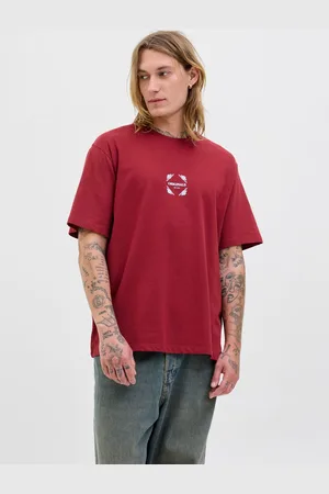 JACK & JONES JACK&JONES - JORDIA GRAPHIC BACK TEE SS CREW NECK - Heren - T-shirts