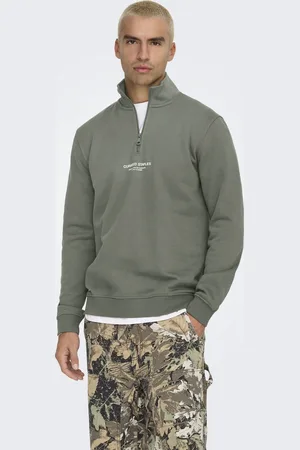 Only & Sons Curated Half Zip Sweater Heren