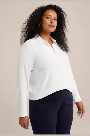 WE Fashion Dames blouse - Curve