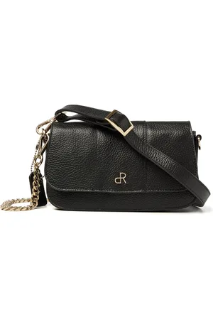 dR Amsterdam Schoudertas | Schoudertas dames | Crossbody tas dames | Handtassen dames | Leren schoudertas | Mint - 1103742 Black