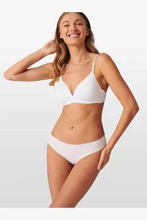 Schiesser Slip naadloos - Invisible Light Dames Onderbroek - weiss