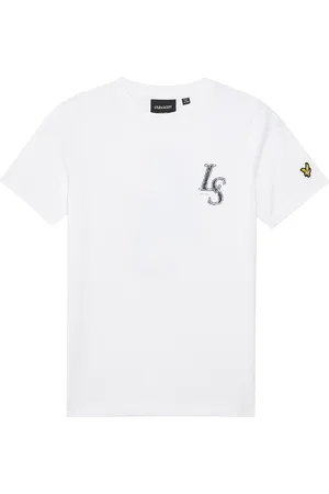 Lyle & Scott Zomer t-shirt jongens - - Monogram print