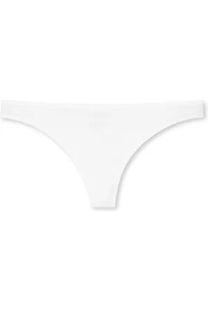 Schiesser String microvezel kant - Invisible Lace Dames Onderbroek - weiss