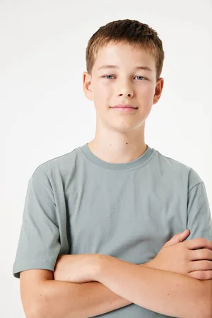 Garcia Jongens T-shirt Groen Korte mouw