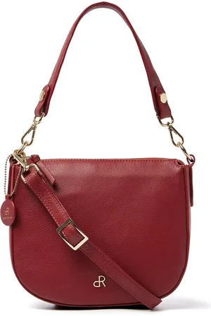 dR Amsterdam Schoudertas | Schoudertas dames | Crossbody tas dames | Handtassen dames | Leren schoudertas | Faggio - 903711 Chili Pepper
