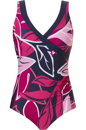 Pastunette Beach - Floral Leaves - Badpak - /Blauw