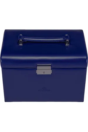 Windrose Sieradendoos Merino Moda Jewelry Box Donkerblauw