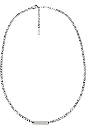 Emporio Armani EGS3188040 Heren Collier 57 cm - Zilverkleurig