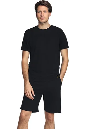 Trendyol Zwarte Korte Pyjamaset Met Normale Pasvorm Tmnss23Pt00036