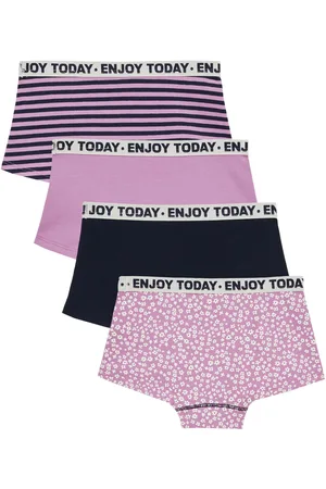 WE Fashion Meisjes hipsters - 4-pack