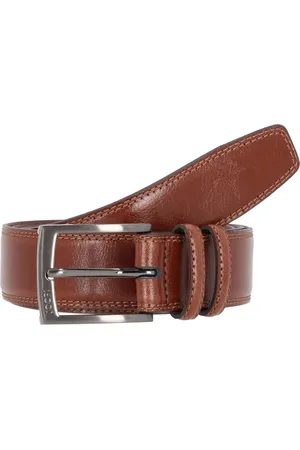 JOOP! Riem leer - Jongens - 140 cm - cognac
