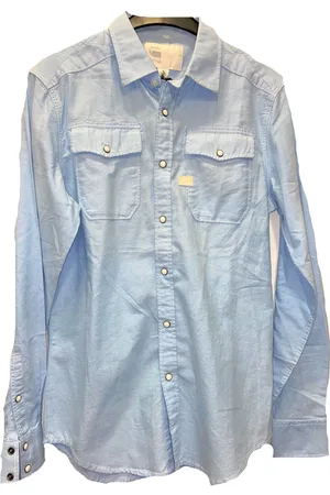 G-Star Raw Landoh Shirt - Color: Ash Blue White