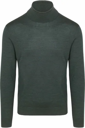 Suitable Merino Coltrui Melange Donkergroen