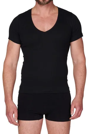 Beeren Ondershirt heren diepe V-hals - Onzichtbaar onder overhemd
