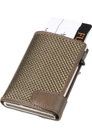Tony Perotti Furbo RFID Titanium kaarthouder met papier- en kleingeldvak