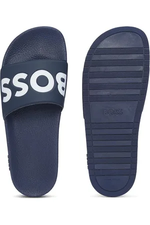 HUGO BOSS Heren BOSS slippers contrast logo