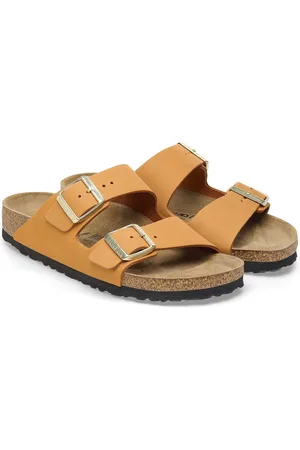 Birkenstock Arizona Burnt Oranje Slippers Maar 36 Dames