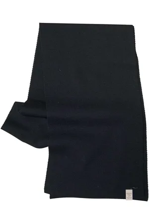 IVANHOE OF SWEDEN Ivanhoe gebreide sjaal van wol Uni Navy - One Size 175x23 - Blauw