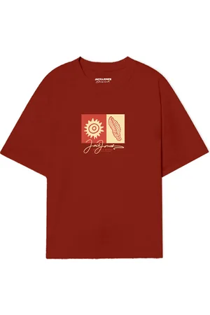 JACK & JONES JACK&JONES - JORCANGGU FRONT TEE SS CREW FST PLS - Jongens - T-shirts