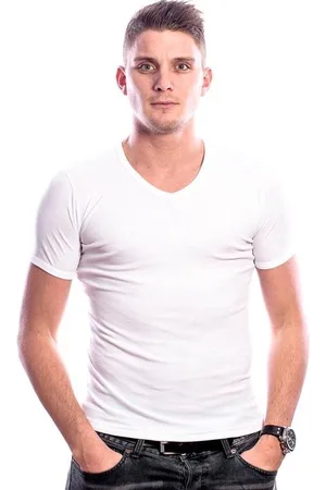 Beeren T-Shirt V-Hals - - 100 % katoen - XL