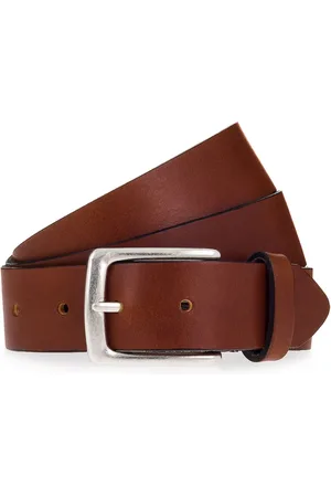B.belt Riem Leer - Jongens - 115 cm