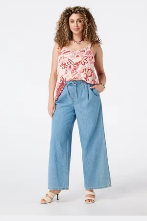 MS Mode Jeans Denim wide leg broek