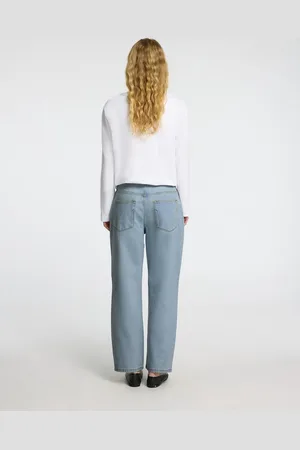 SELECTED Kate-Alice HW Straight Light Blue Denim