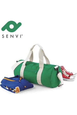 BagBase Sevi Retro Schoudertas Weekendtas Kleur - Wit