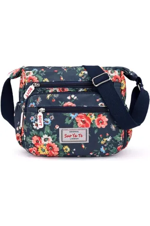 Merkloos Casual crossbody-handtassen voor dames, waterdichte schoudertassen van nylon