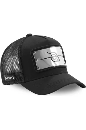 Merkloos Gekijo Ban Naruto Shippuden Black Trucker Cap - Anime Merchandise
