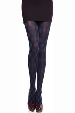 Merry Style MS-GB-317 Dames Panty - 60 DEN- Gedessineerd - 3D-technologie - Polyamide - - S