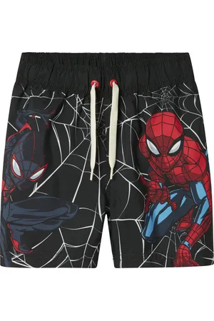 NAME IT NMMMAVE SPIDER LONG SWIMSHORTS MAR - Jongens - Badpakken