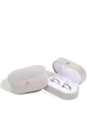 Merkloos Ringdoosje - ringendoos - trouwring - Trouwringdoos - Bruiloft - Bride to be - Vrijgezellenfeest